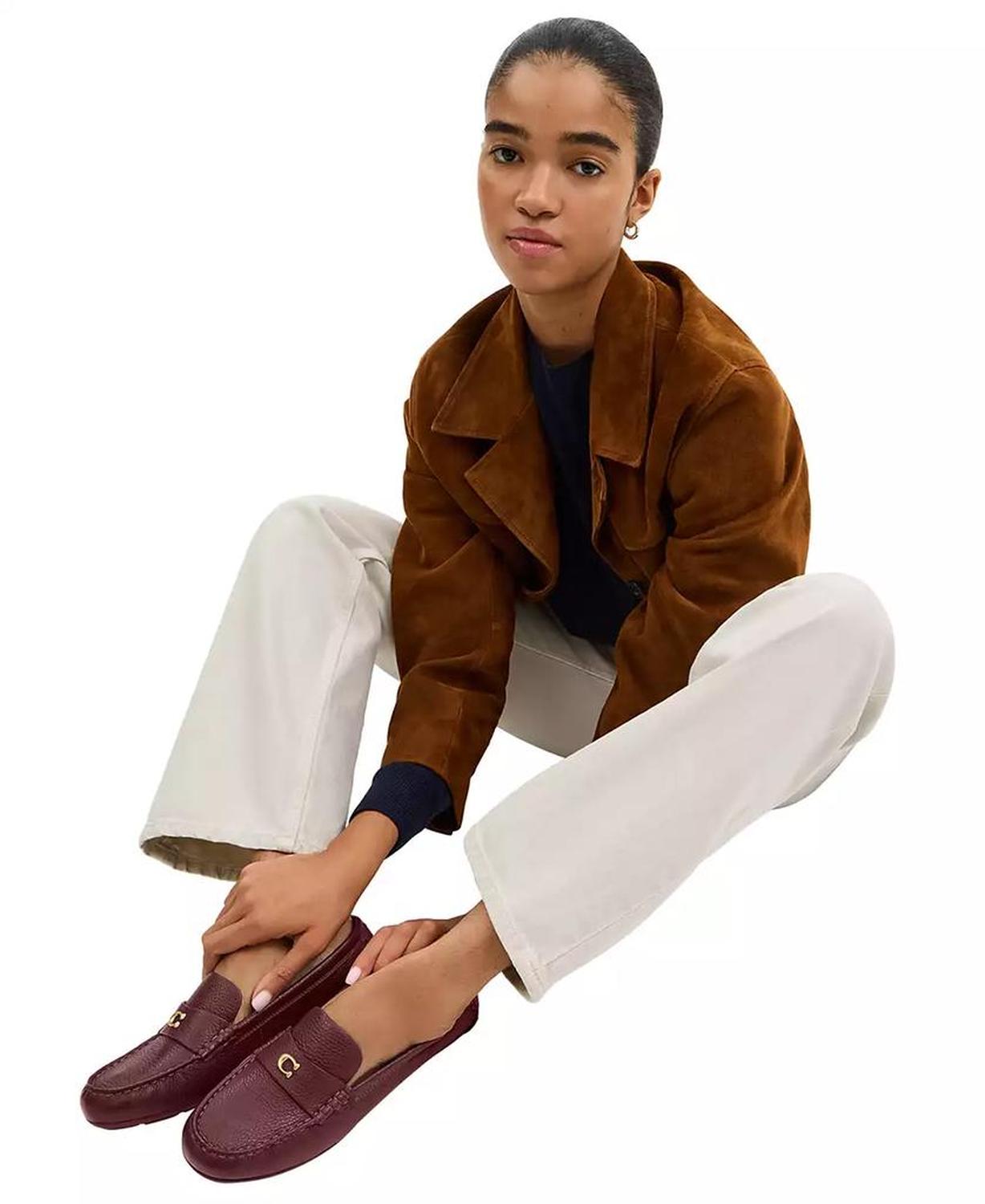 Sculpted C Leather Classic Loafer Flats