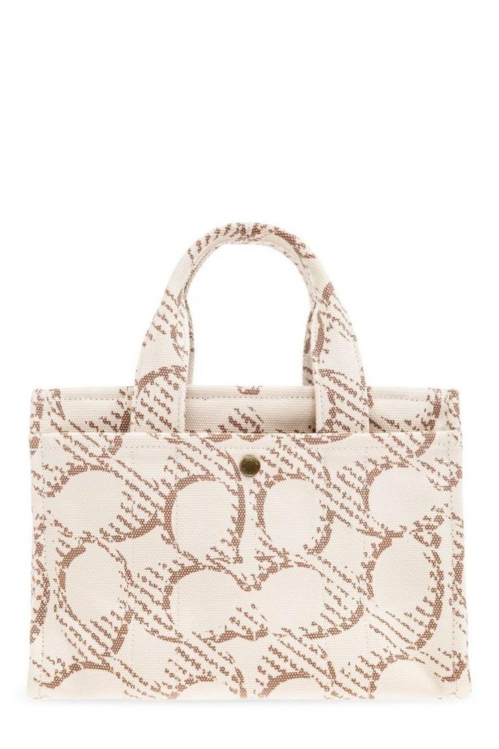 Coach Cargo Monogrammed Tote Bag