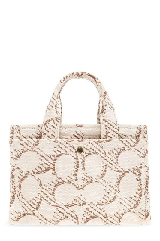 Coach Cargo Monogrammed Tote Bag