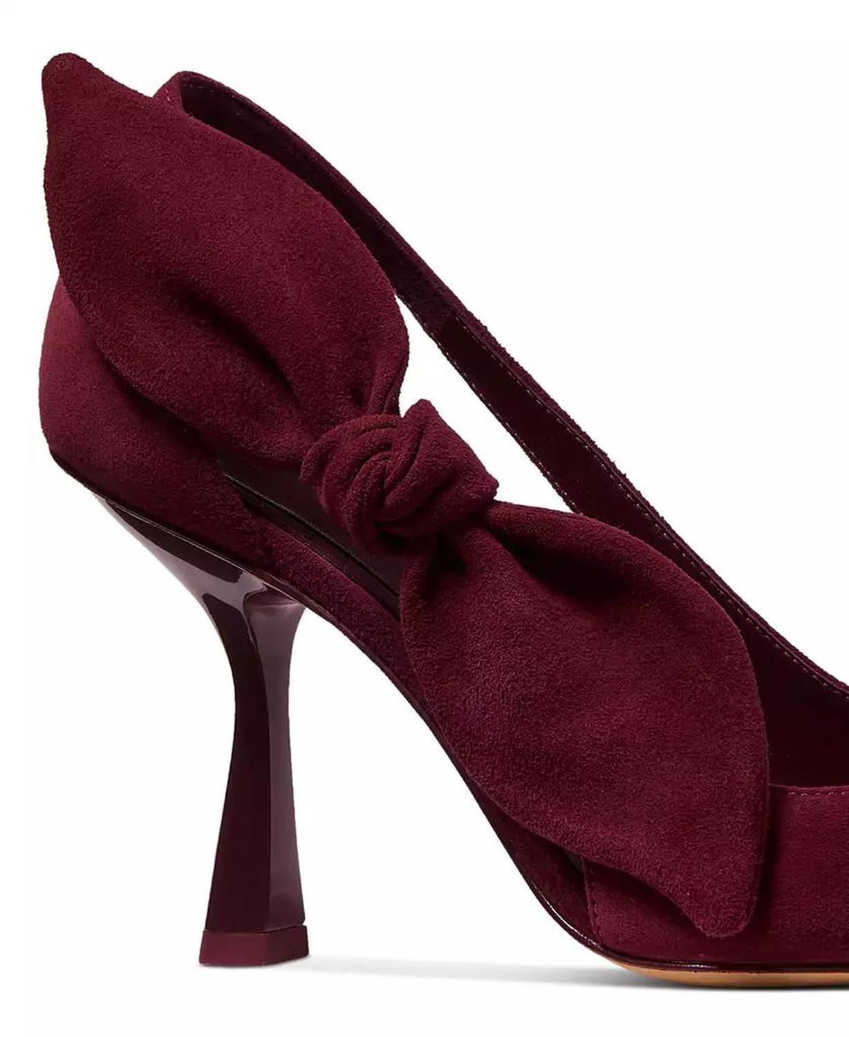 Women's Bunnie Suede Slip-On Pumps