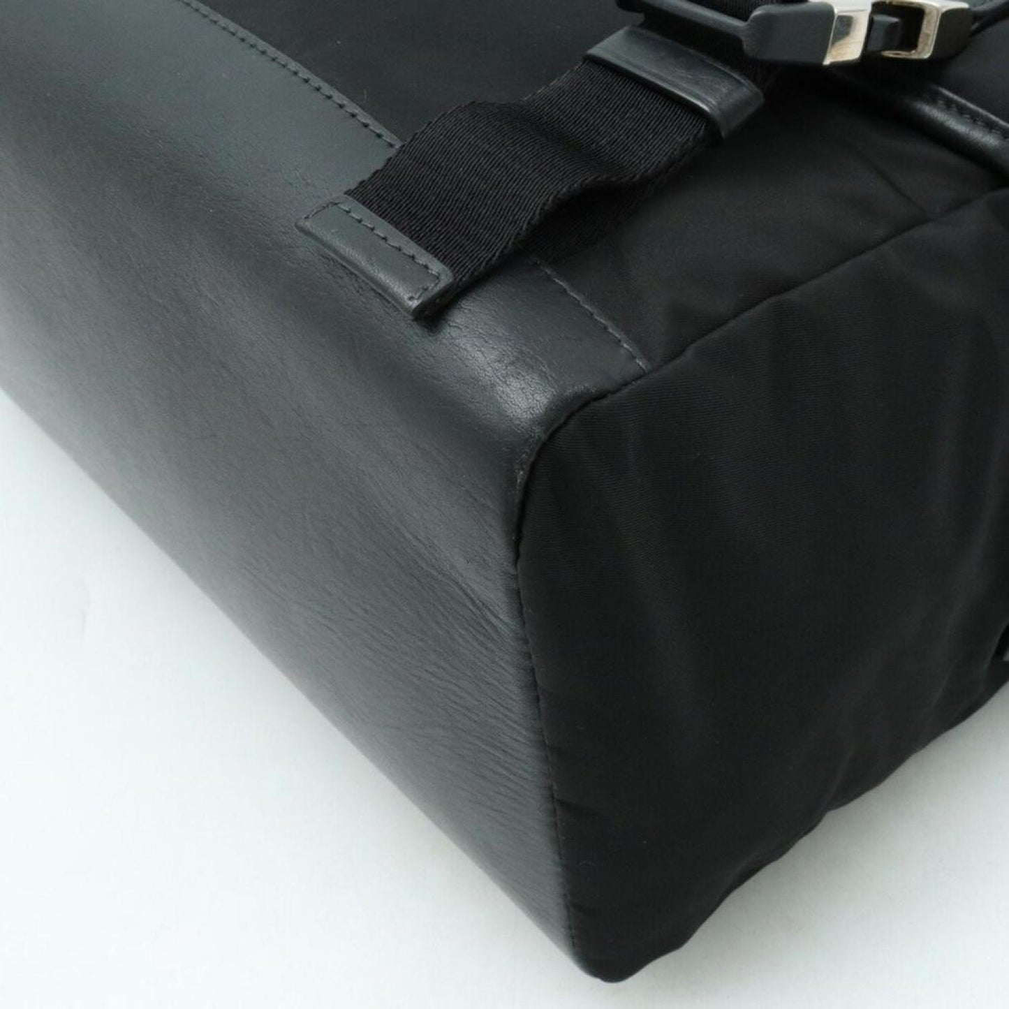 Prada Tessuto Synthetic Shopper Bag (Pre-Owned)