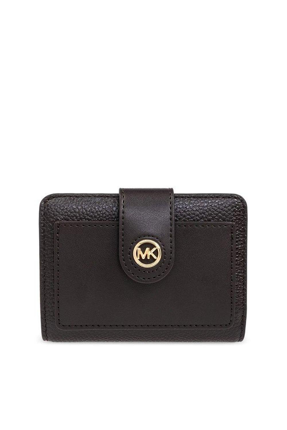 Michael Michael Kors Logo Plaque Bifold Wallet