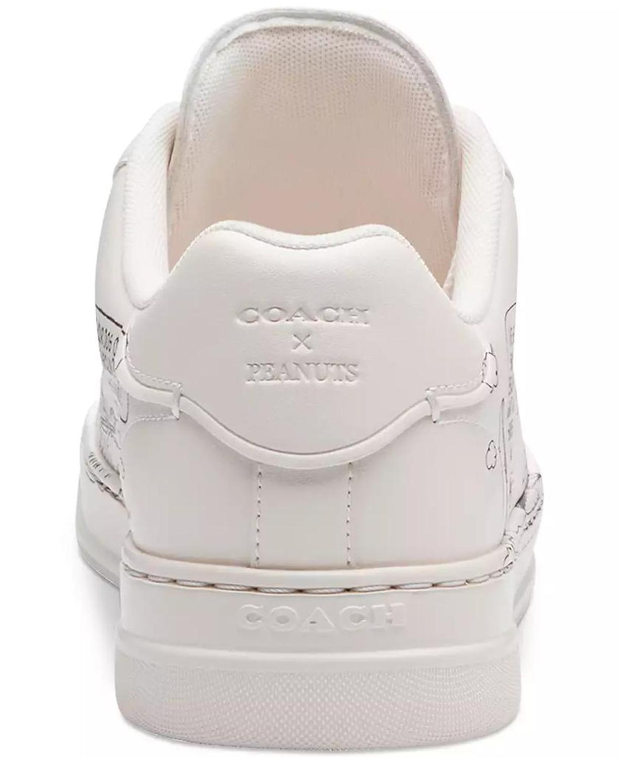 Women's Peanuts Comic High Line Leather Sneakers