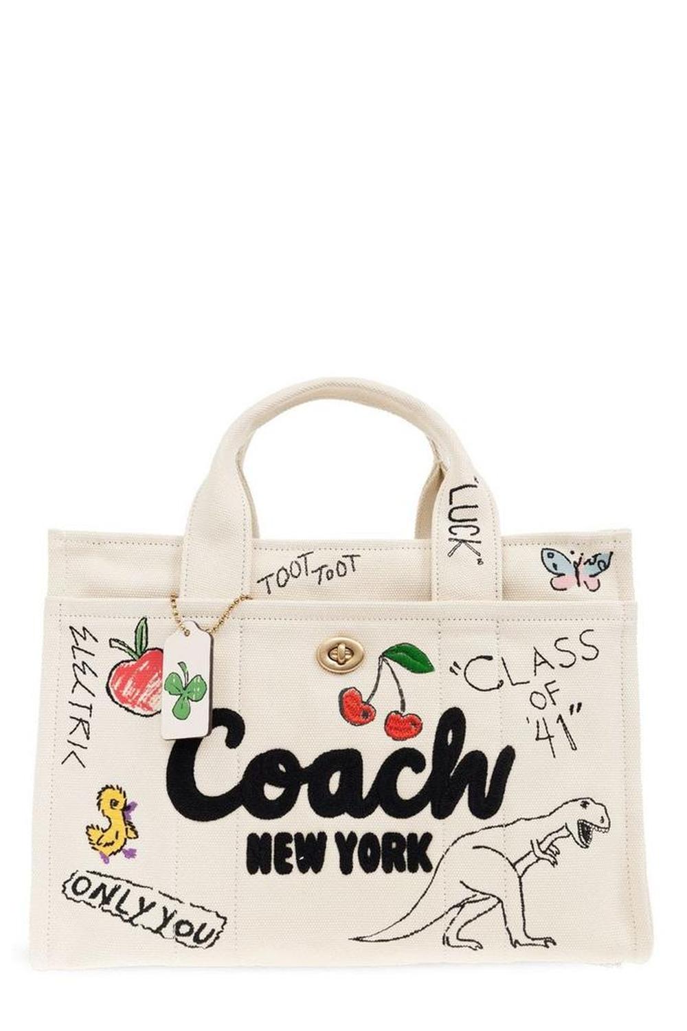 Coach Sketch Printed Cargo Tote Bag