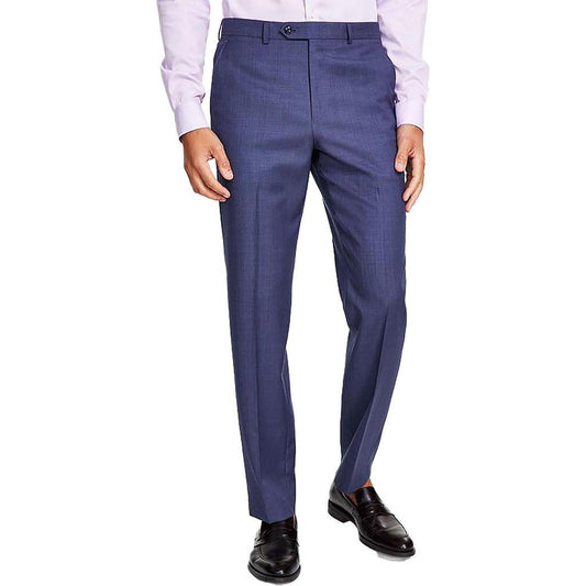 Malone Mens Stretch Wool Dress Pants