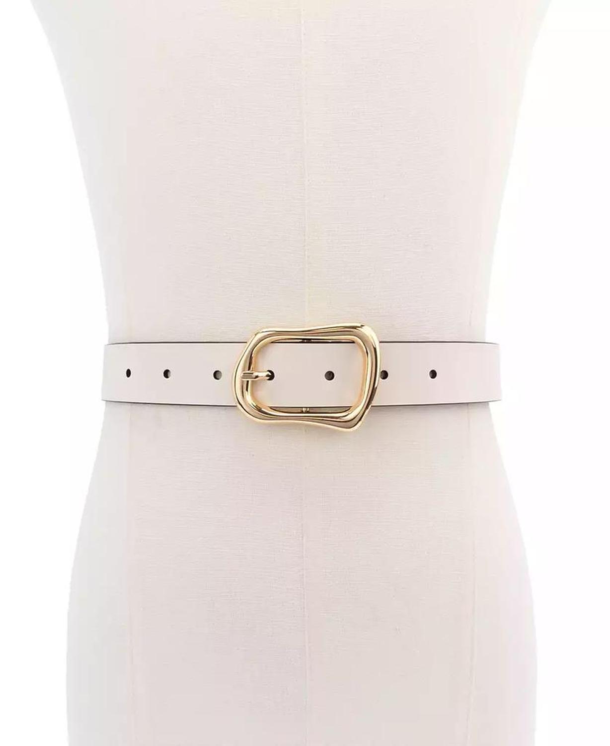 Women's 30mm Molten Metal Buckle Belt