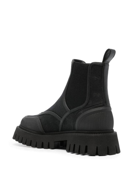 Gucci Monogrammed Ankle Boots