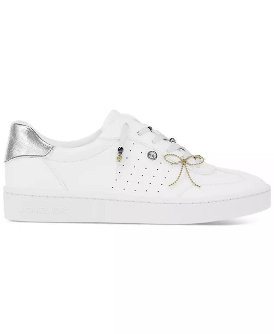 Scotty Leather Lace-up Sneakers with Charms