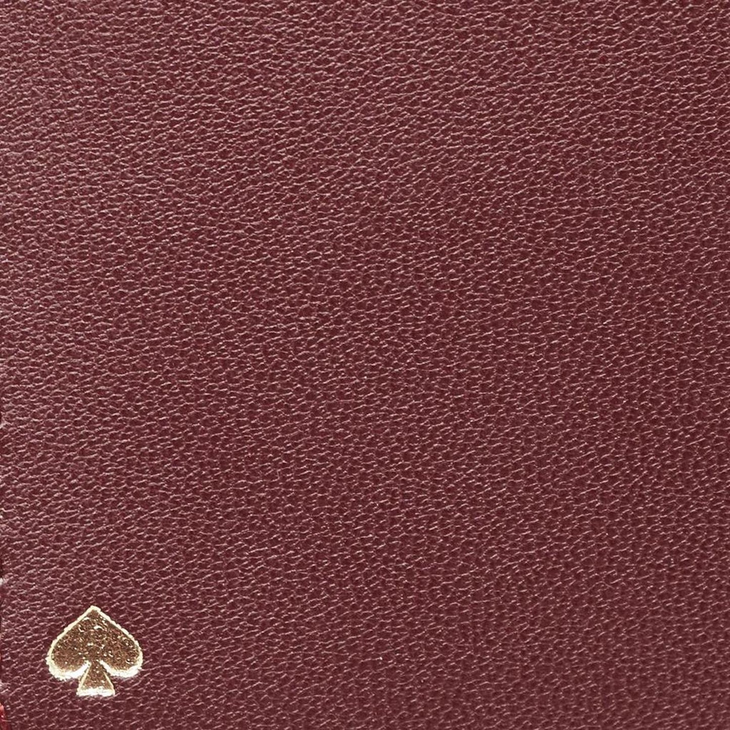 Kate Spade Burgundy Saffiano Leather Leila Continental Wallet