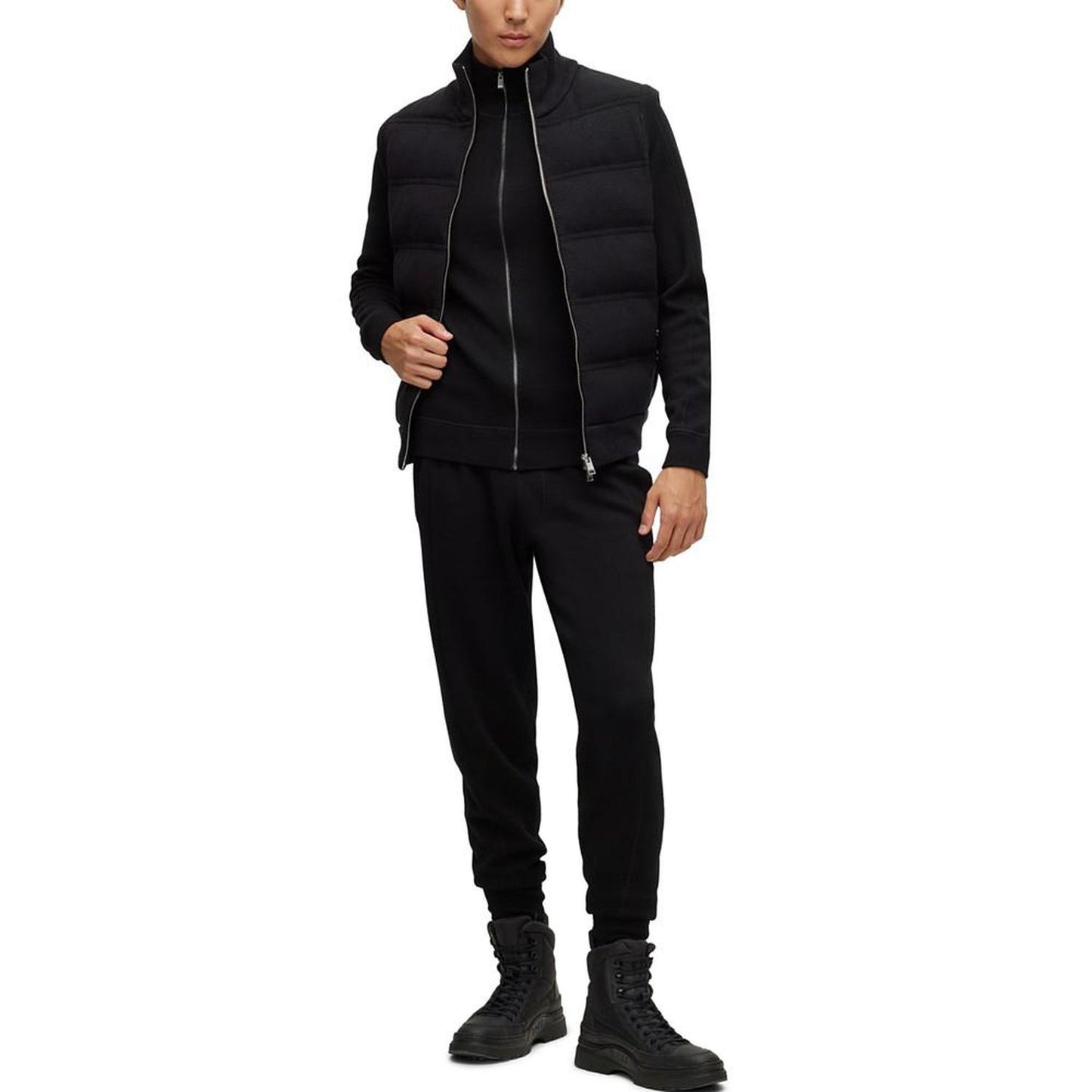 Men's Regular-Fit Tracksuit Bottoms Pants