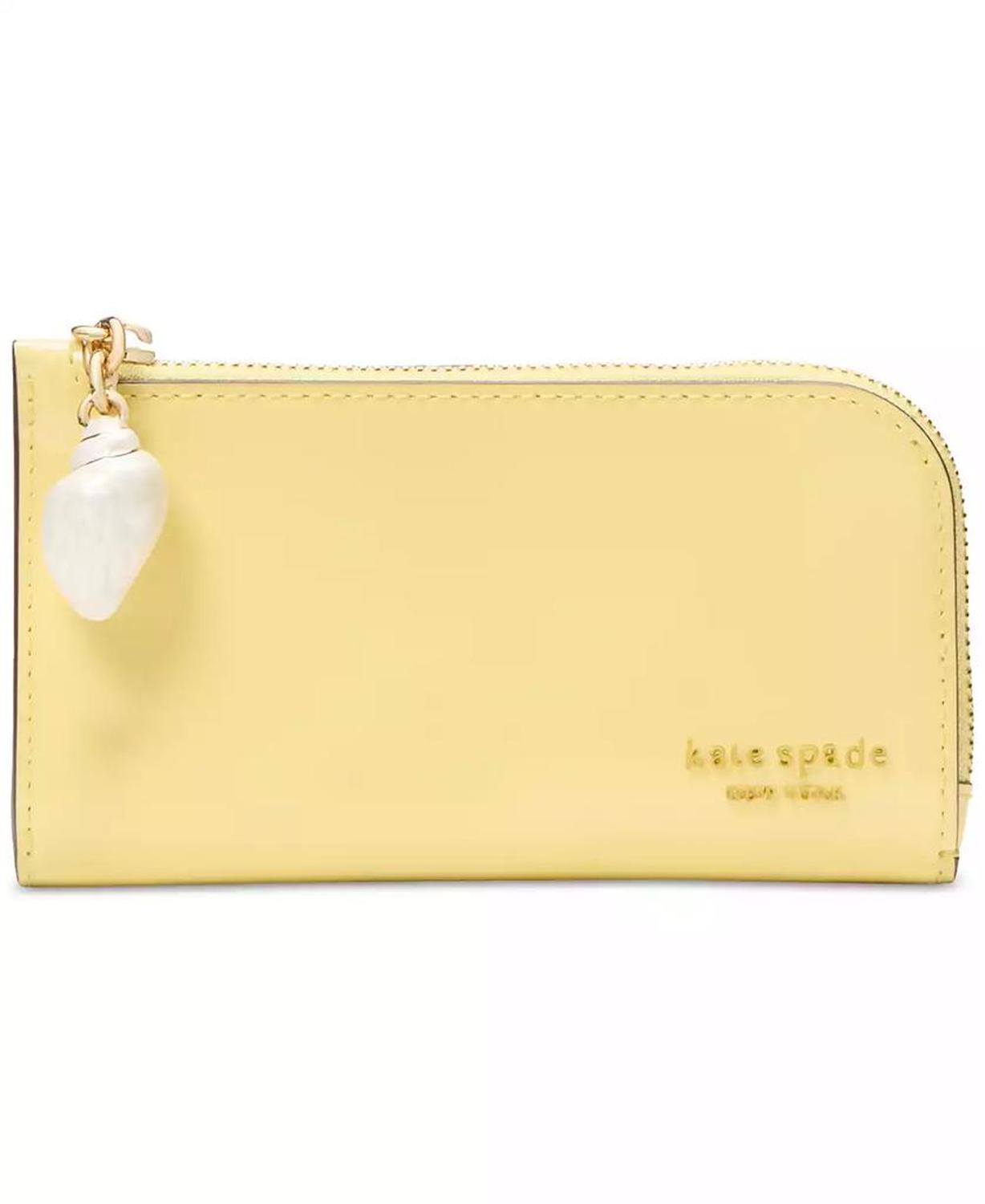 Devin Patent Leather Small Bifold Wallet