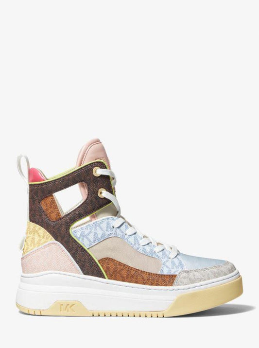 Matson Color-Block Logo High-Top Sneaker
