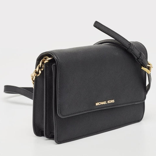 Michael Kors Leather Daniela Crossbody Bag