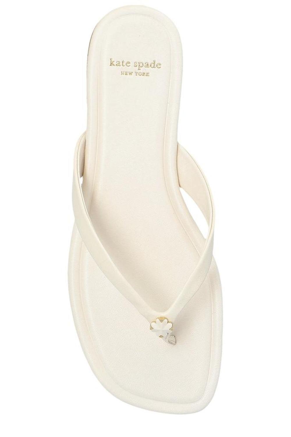 Kate Spade Round Open Toe Flip Flops