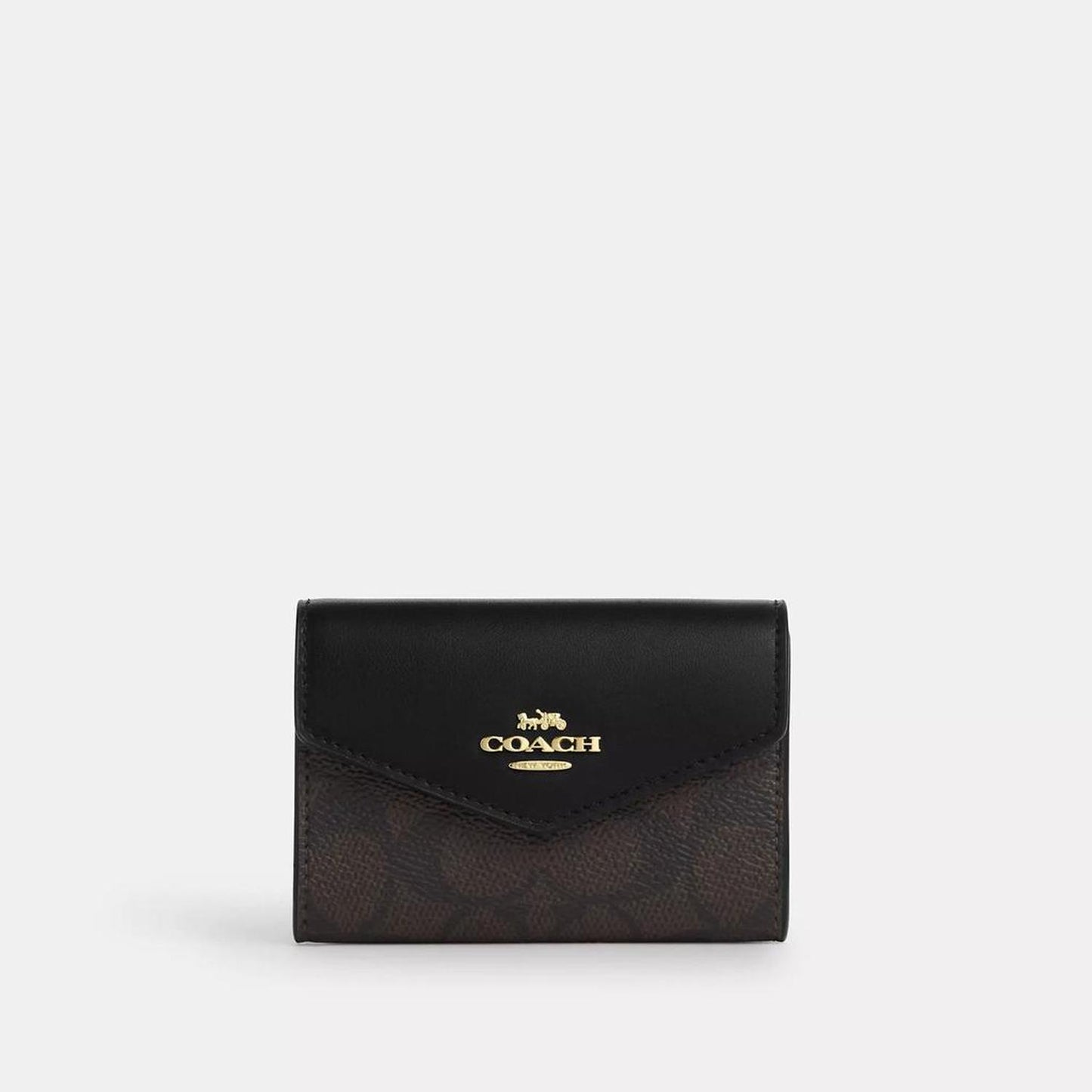 Flap Card Case In Signature Canvas