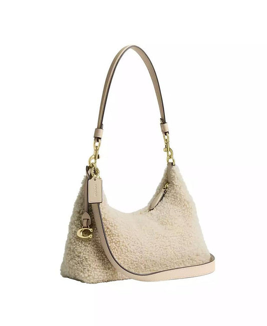 Juliet Small Shearling Shoulder Bag