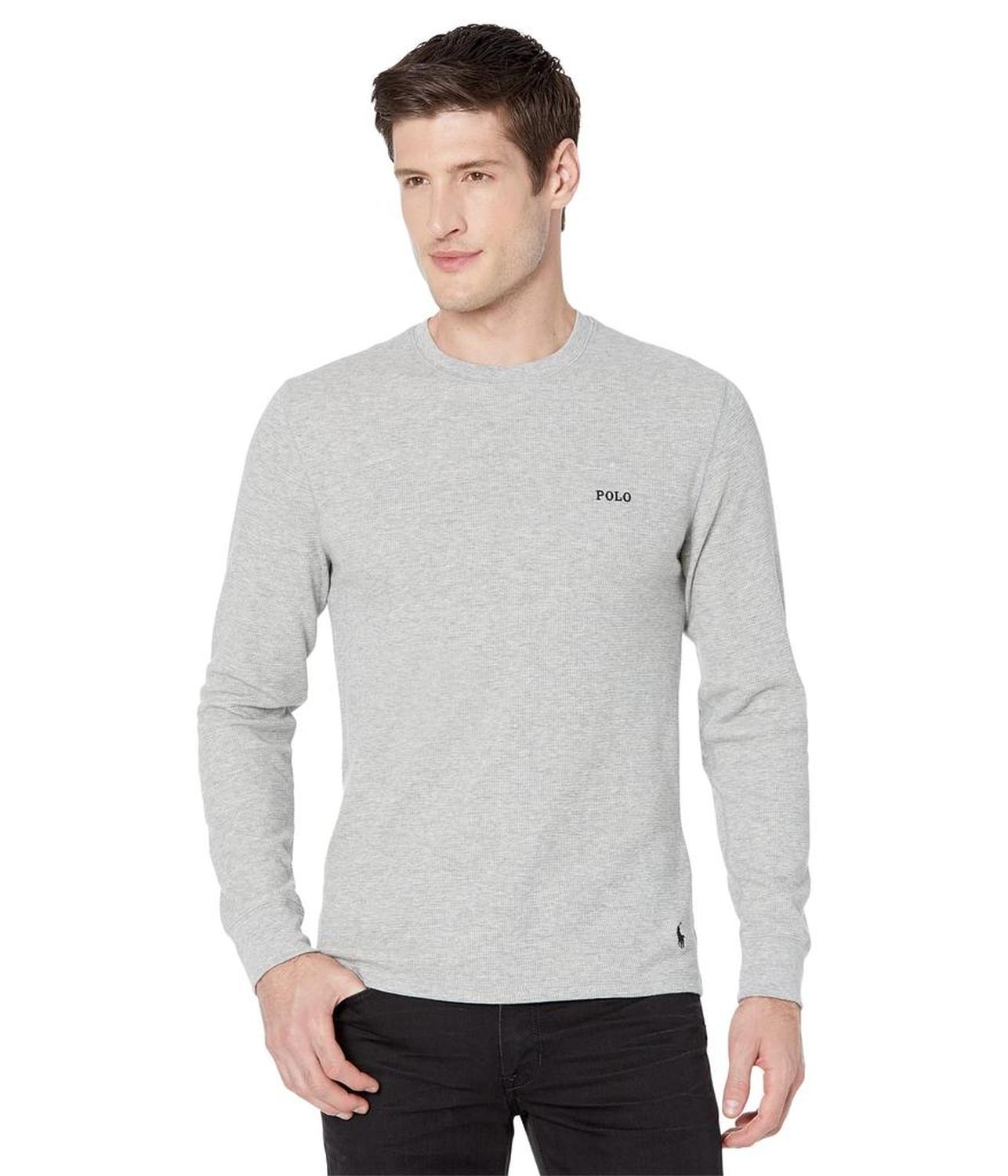 Waffle Long Sleeve Crew