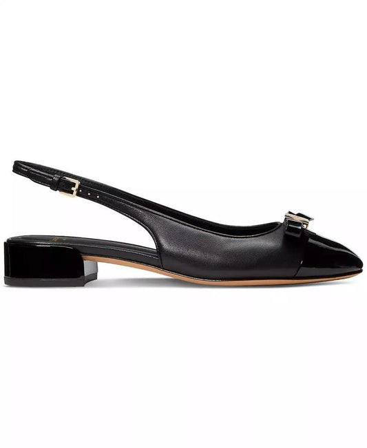 Women's Deco Bow Slingback Pumps