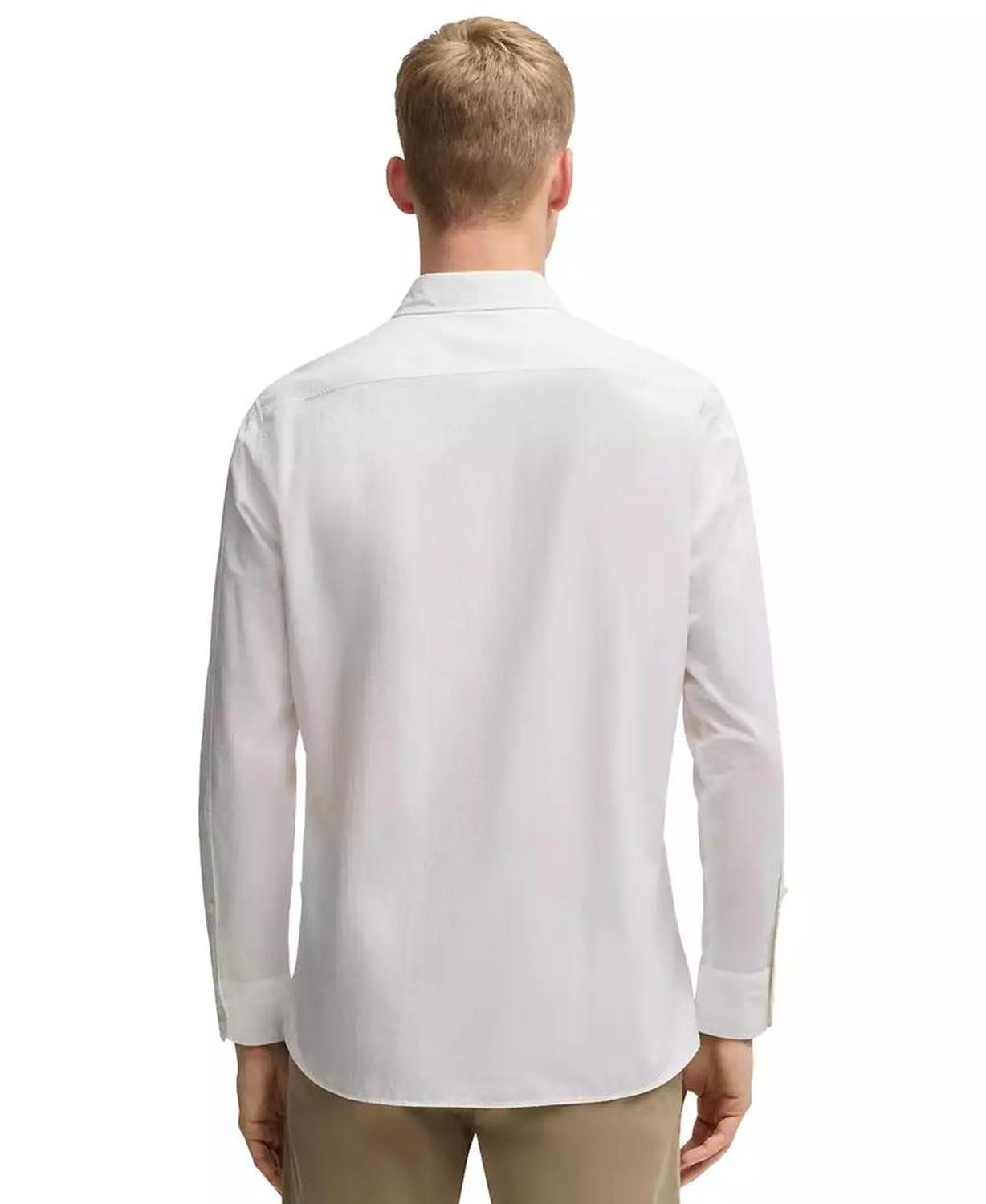Men's Cotton Dobby Regular-Fit Shirt