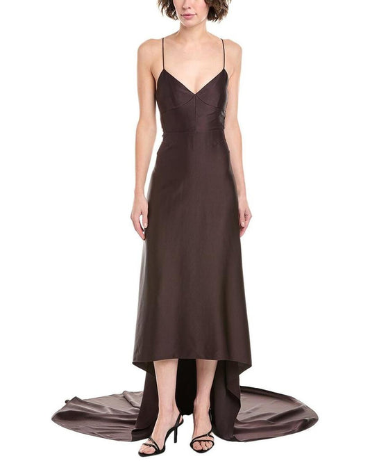 Charm Fishtail Silk Gown