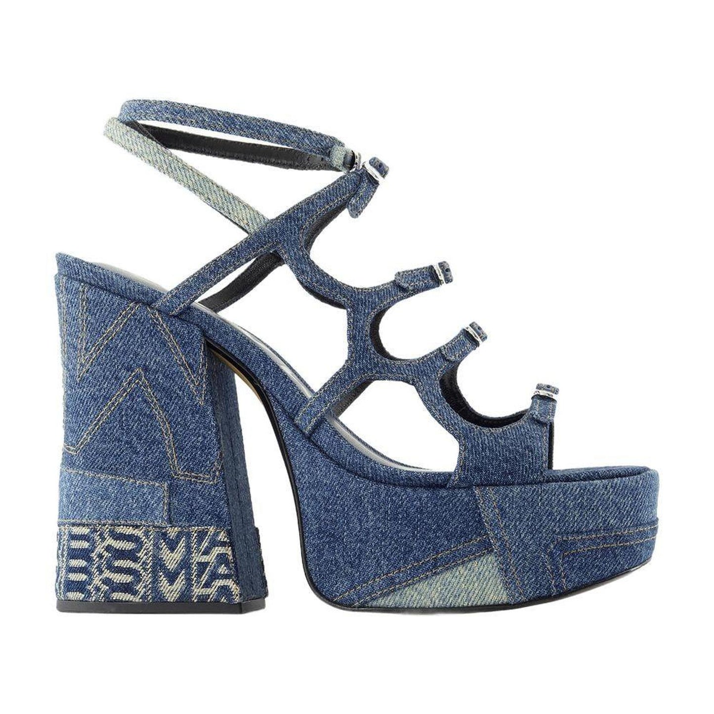 The Kiki Pumps - Cotton - Blue