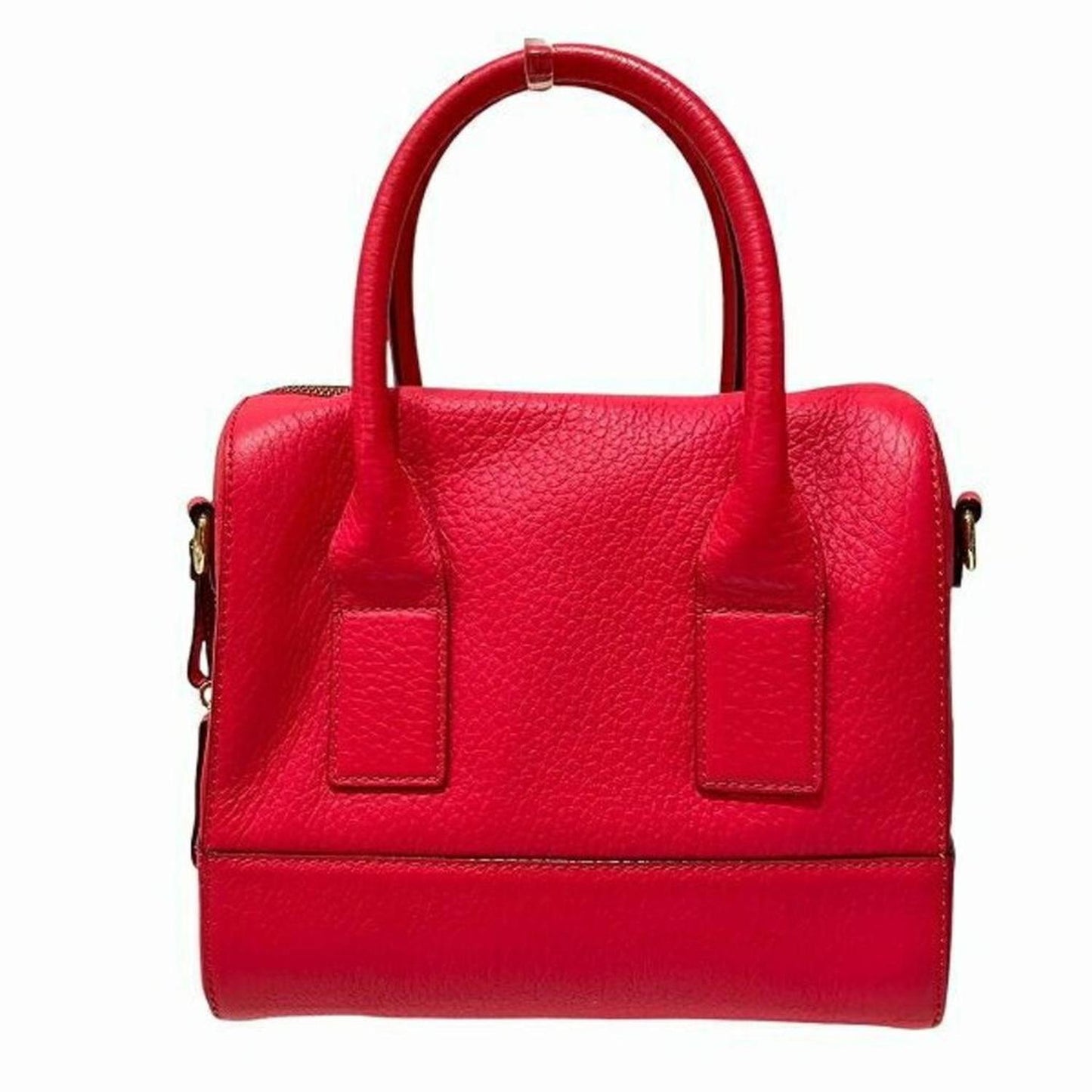 Leather Handbag Shoulder Bag (Pre-Owned)