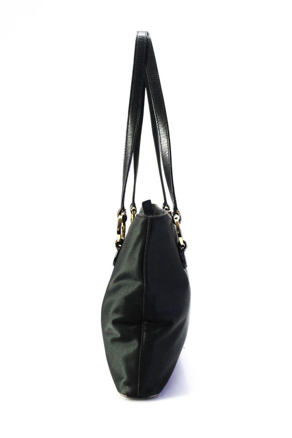 Kate Spade Womens Gold Toned Hardware Zip Up Top Handle Handbag Purse Black