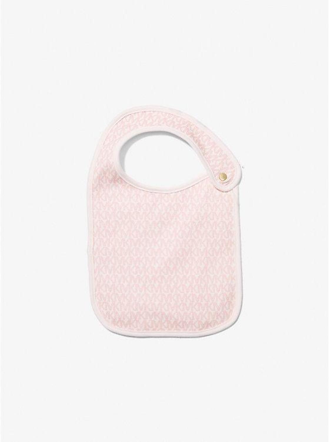 Logo Stretch Cotton Baby Onesie and Bib Gift Set
