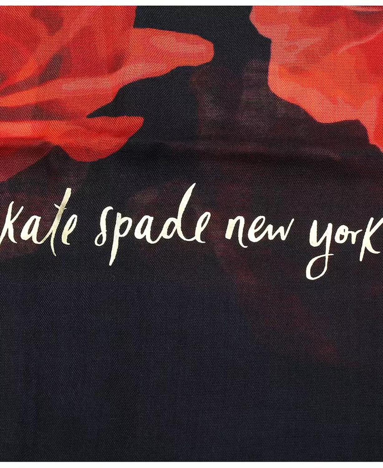 Women's Charming Rose Oblong Scarf