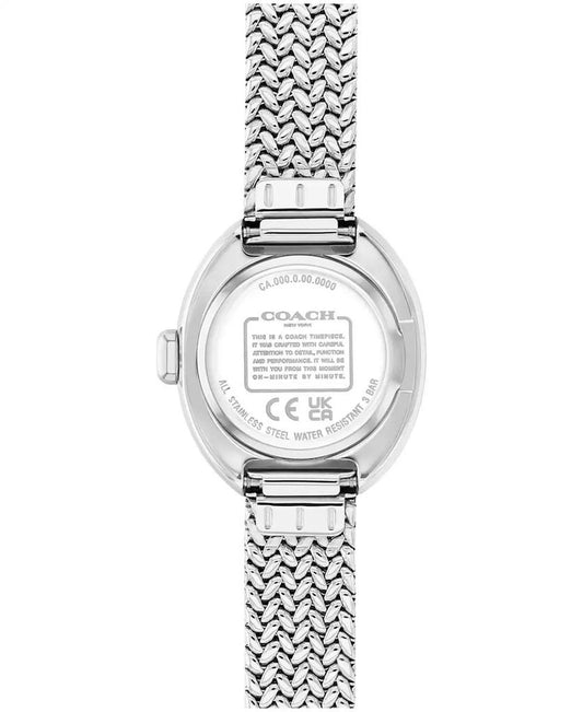 Women's Sammy Silver Tone Stainless Steel Mesh Bracelet Watch, 22.5mm