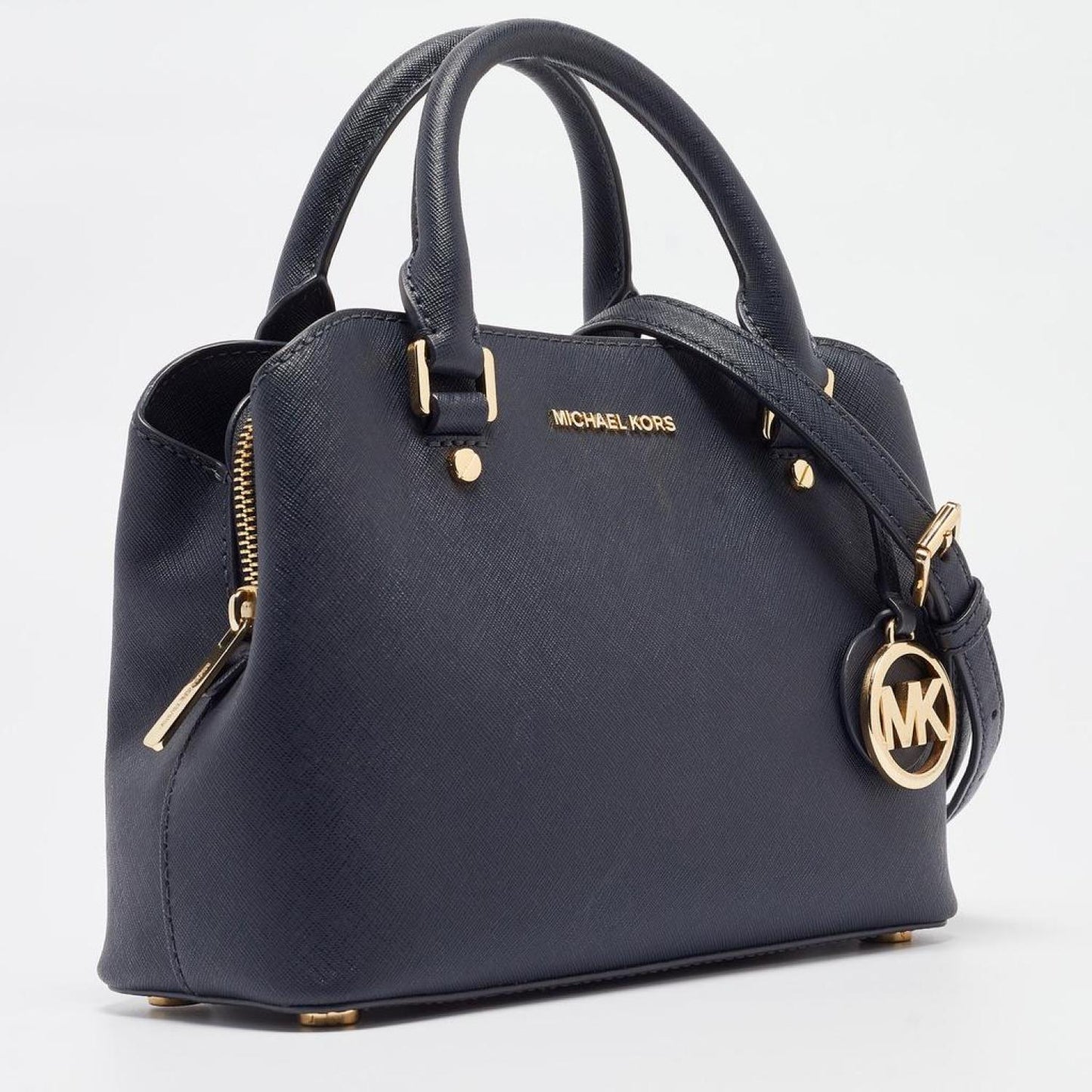 Michael Michael Kors Saffiano Leather Small Savannah Satchel