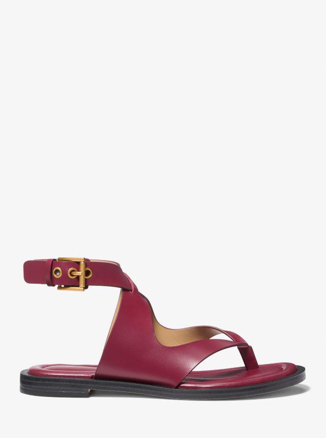 Irene Leather Wrap Sandal