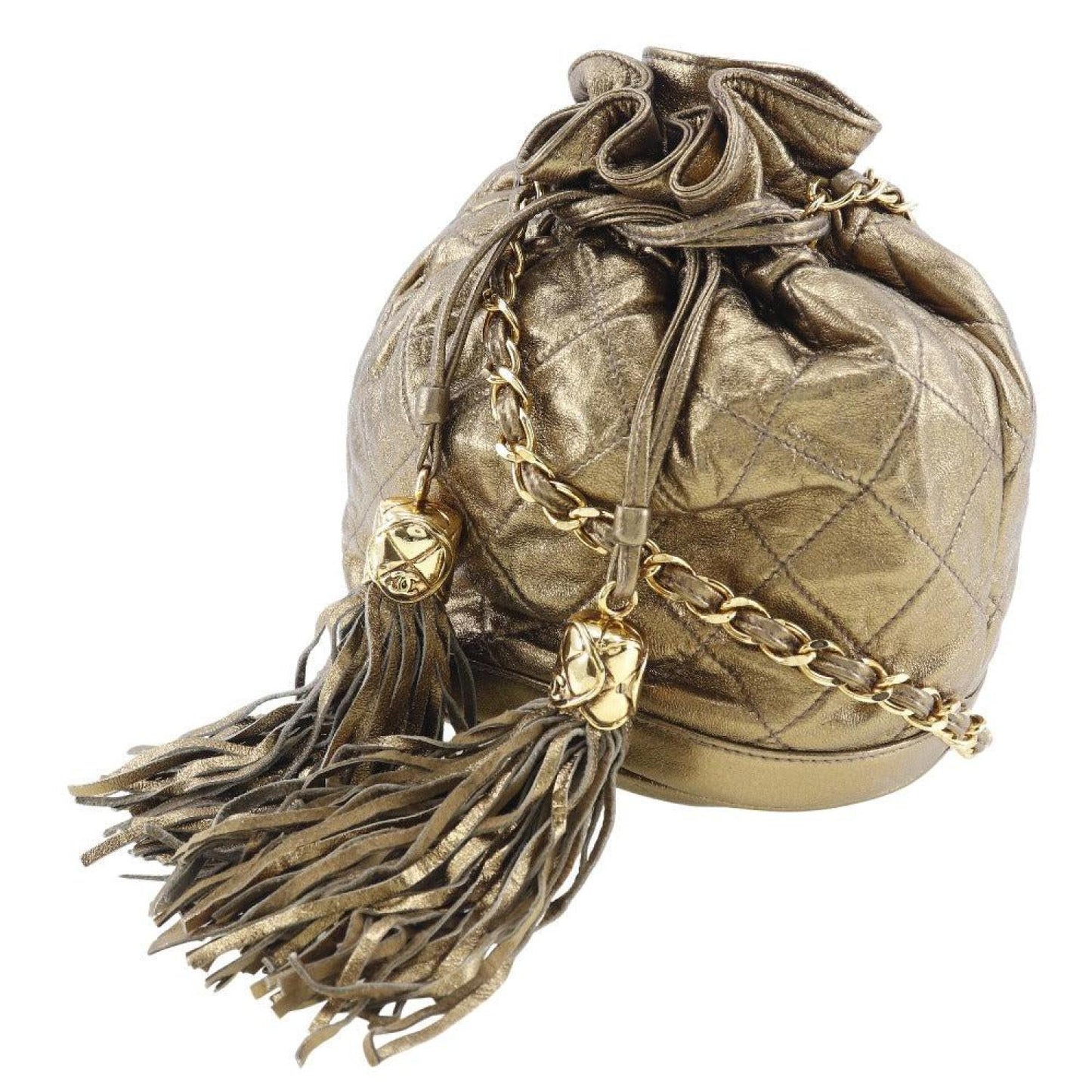 Chanel Fringe Pony-Style Calfskin Shoulder Bag (Pre-Owned)