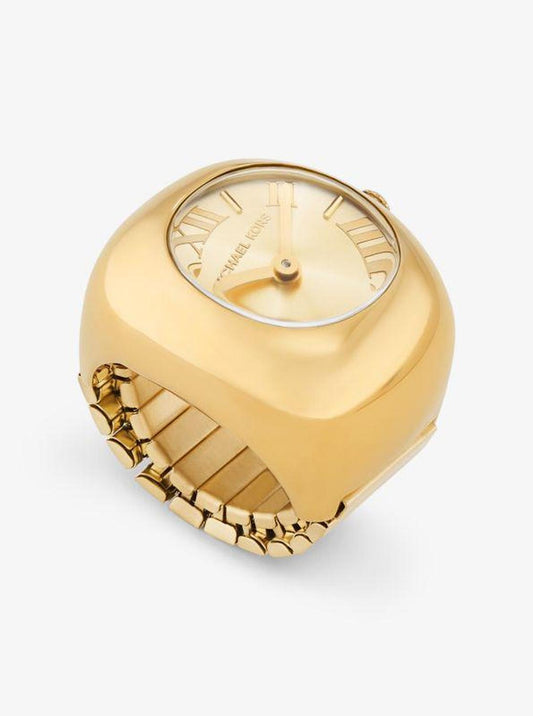 Rylee Gold-Tone Ring Watch