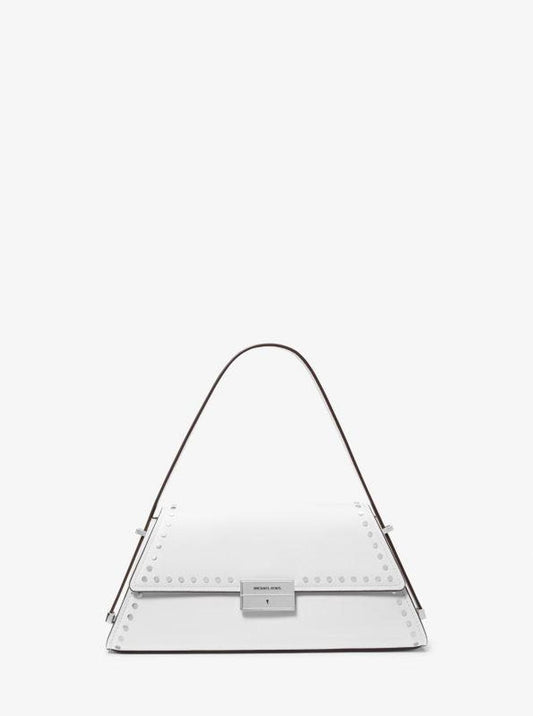 Ludlow Medium Studded Leather Shoulder Bag