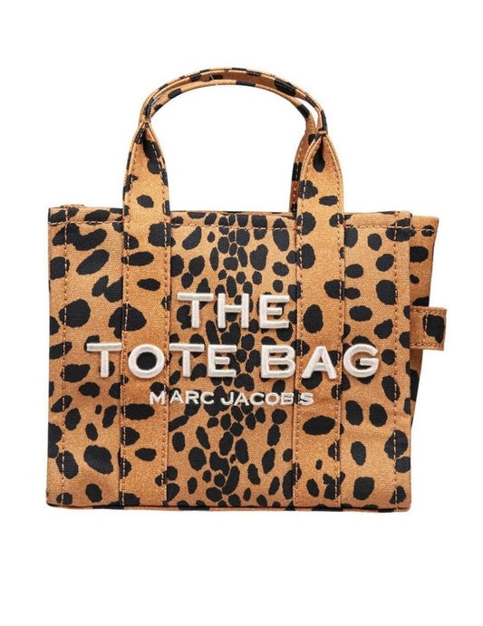 The Small Tote Spotted Print Canvas Bag