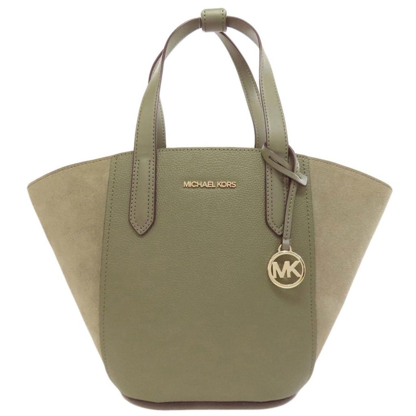Leather Suede Tote Bag (Pre-Owned)