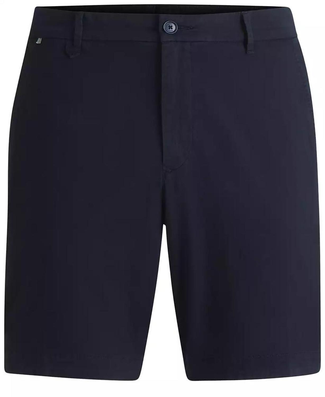 Men's Stretch-Cotton Twill Slim-Fit Shorts