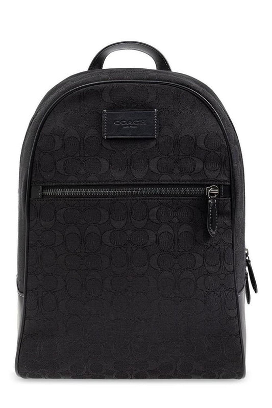 Coach Theo Monogrammed Top Handle Backpack