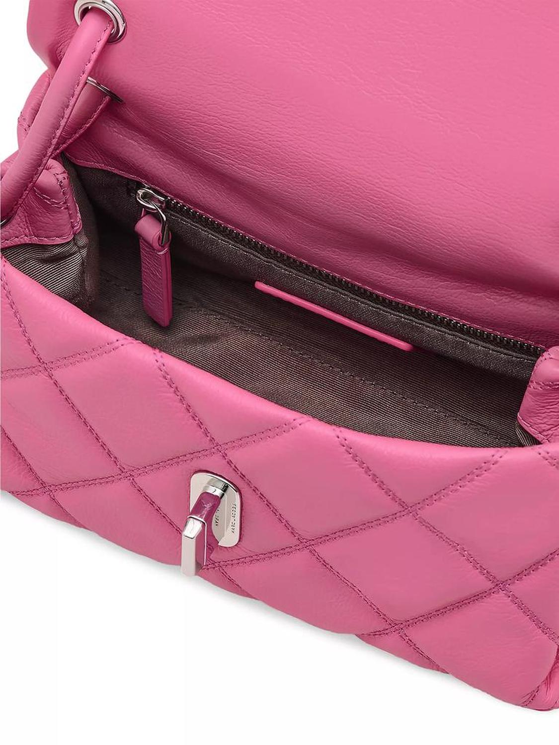 The Mini Dual Leather Shoulder Bag