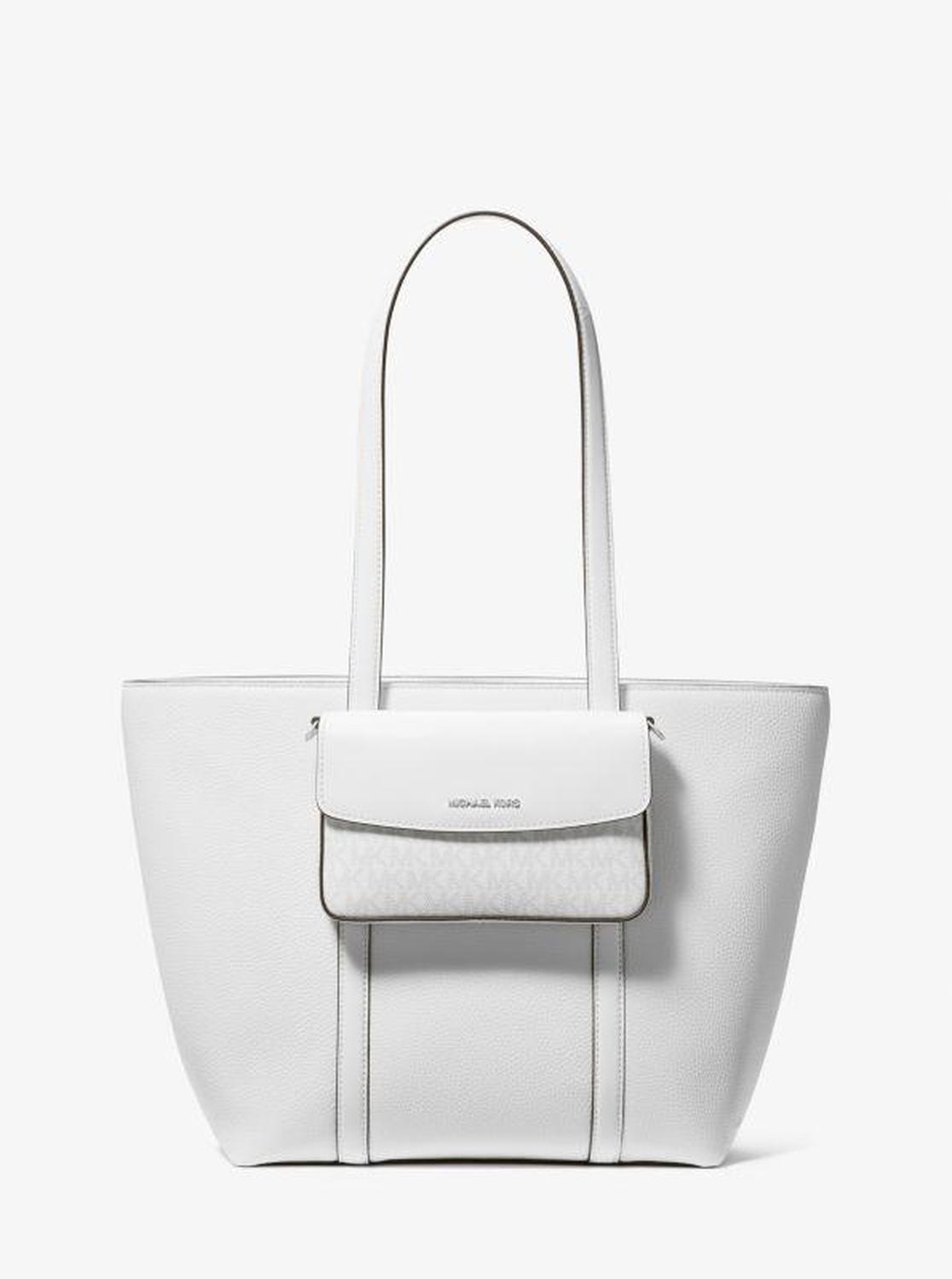 Jet Set Large 2-in-1 Pebbled Leather Tote Bag