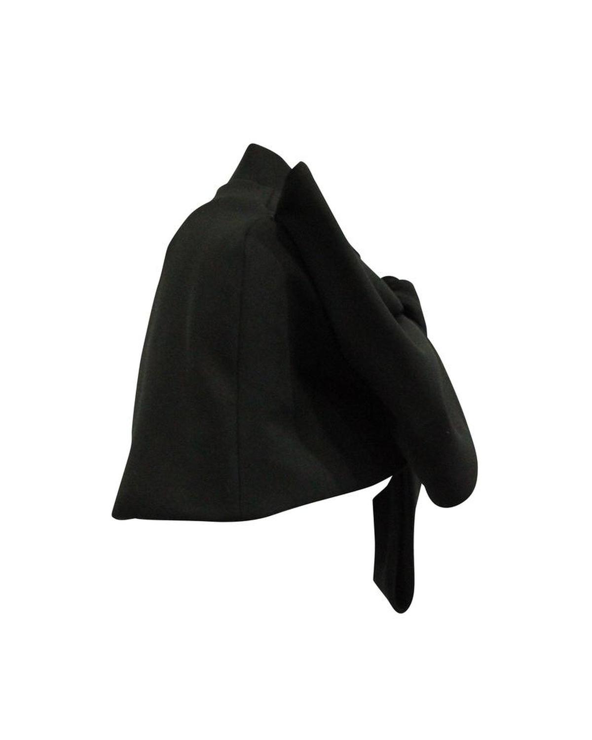 Marc by Bow Cape in Black Polyester