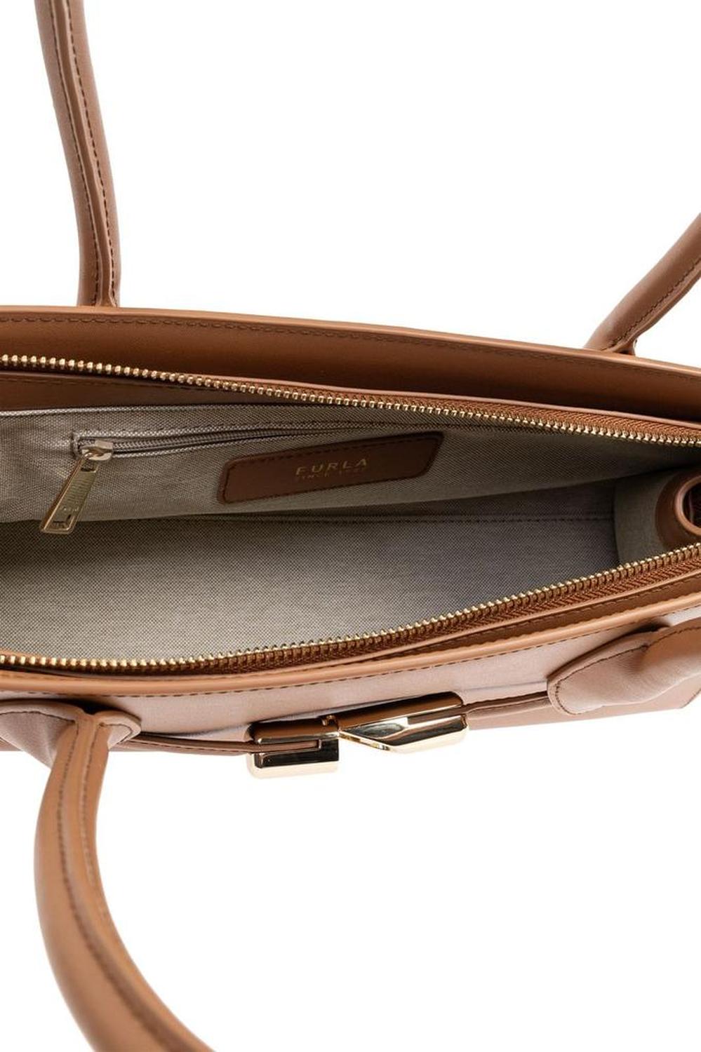 Furla Goccia Arch Logo Medium Handbag