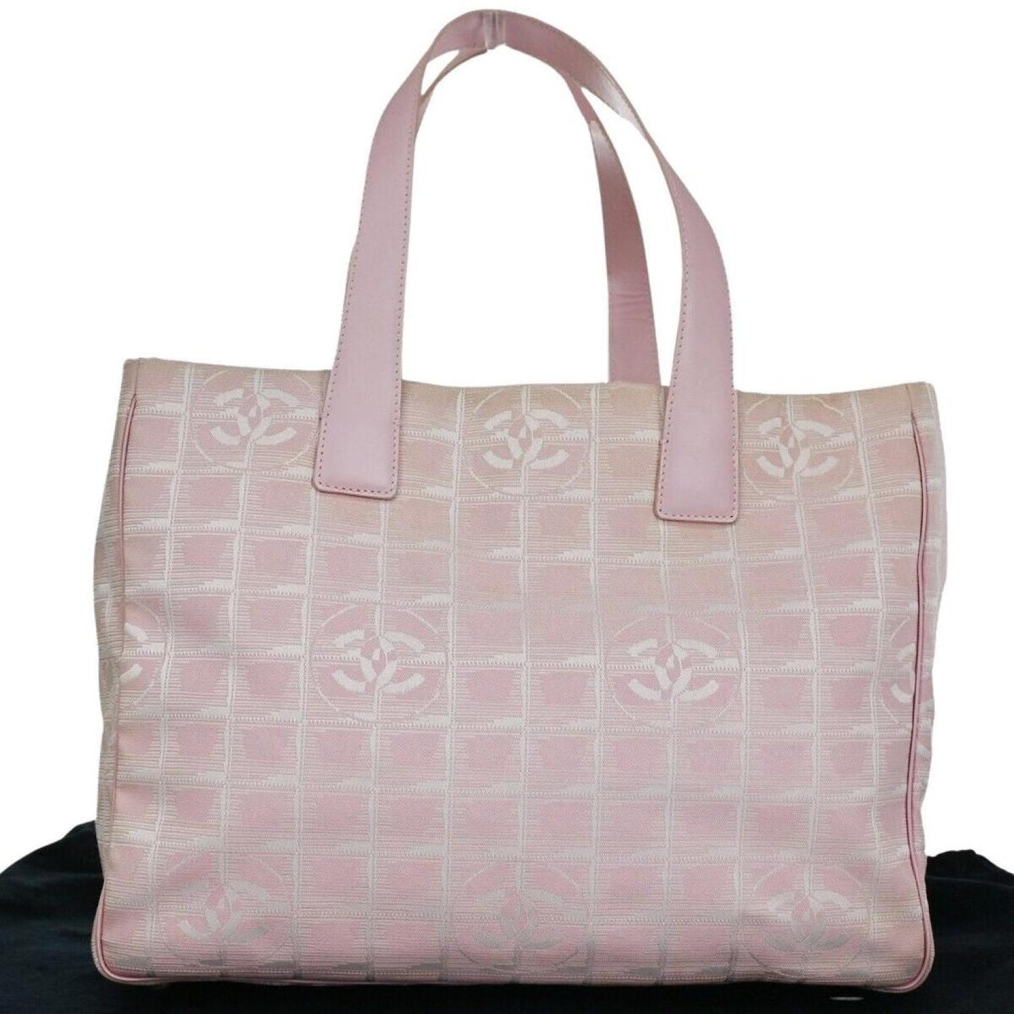 Chanel Travel Line Canvas Tote Bag (Pre-Owned)