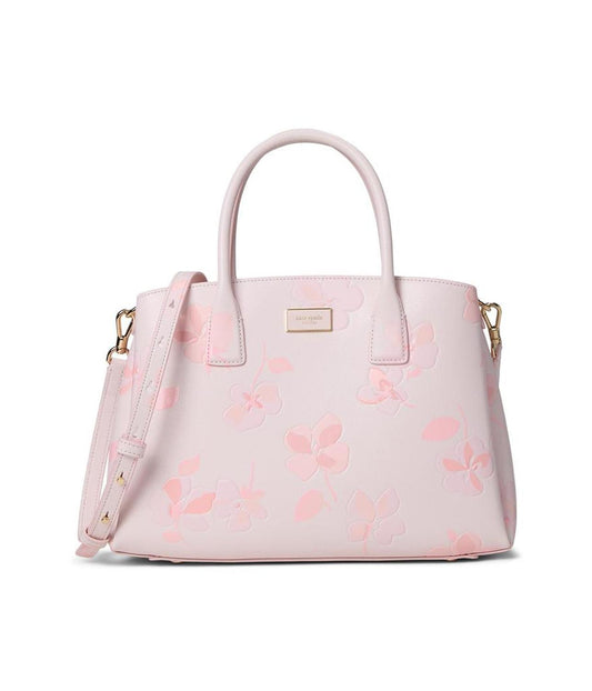 Serena Spring Pansies Satchel