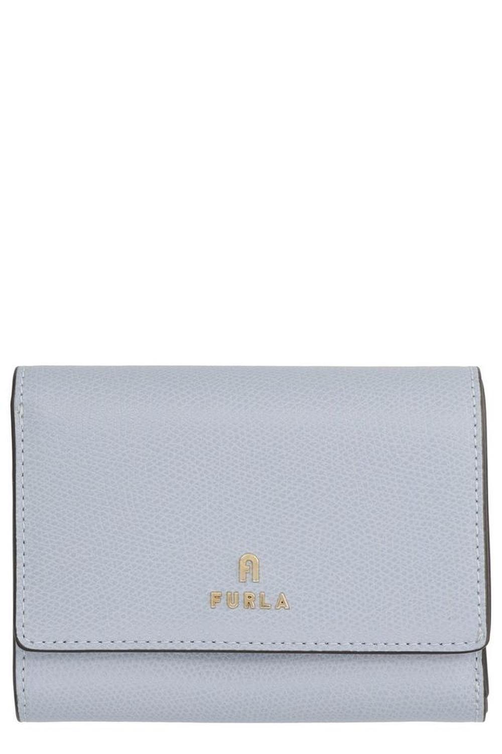 Furla Logo Plaque Snapped Wallet