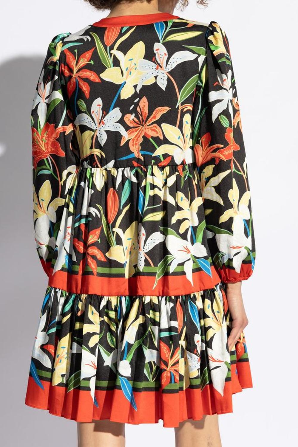 Kate Spade Floral Tiered Mini Dress