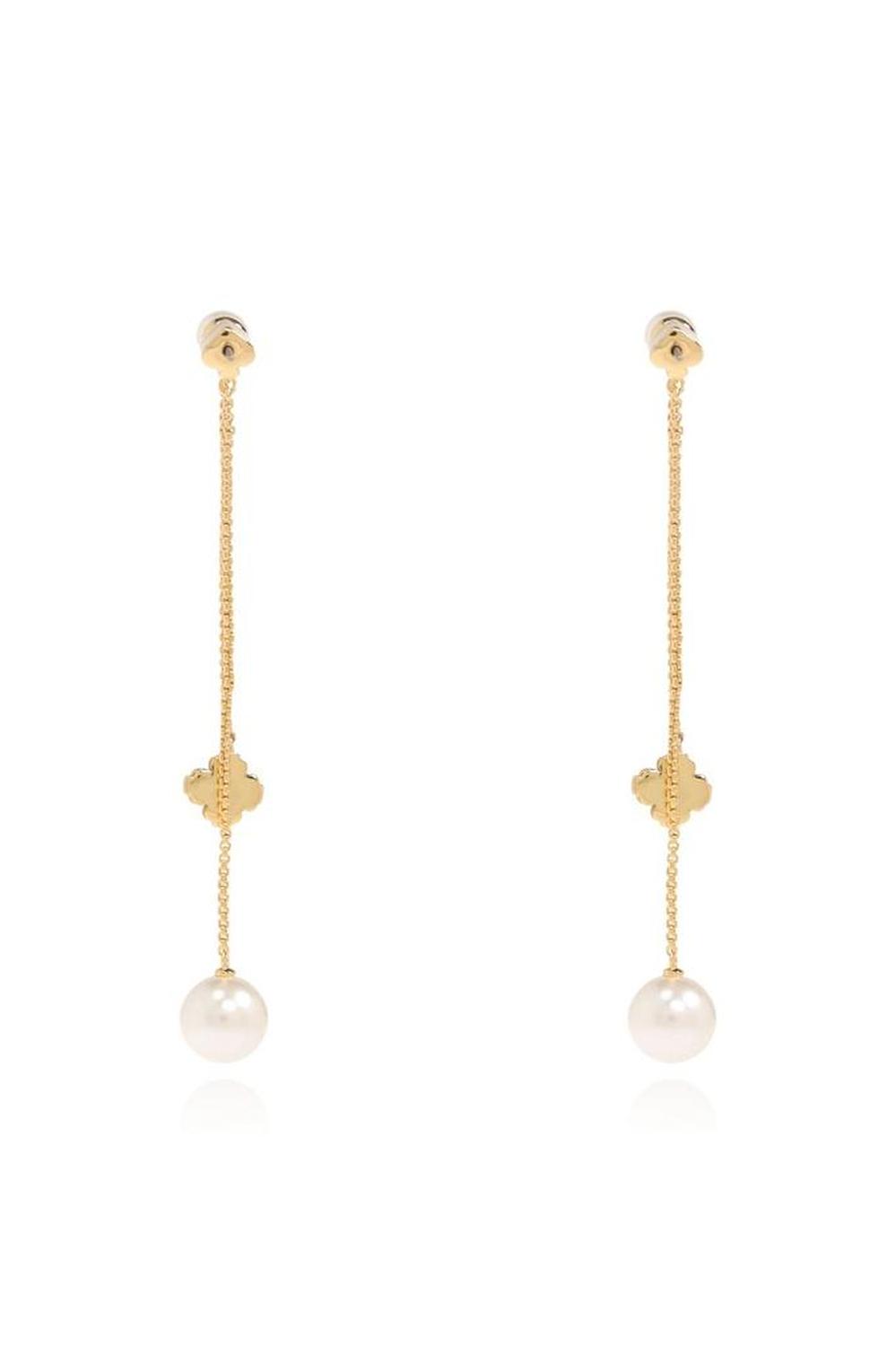 Kate Spade Flower Chain Linear Earrings