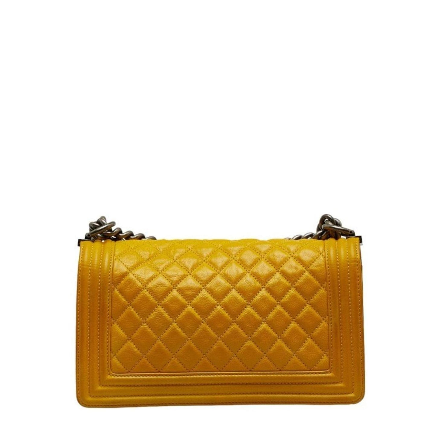 Chanel Boy Leather Shoulder Bag (Pre-Owned)