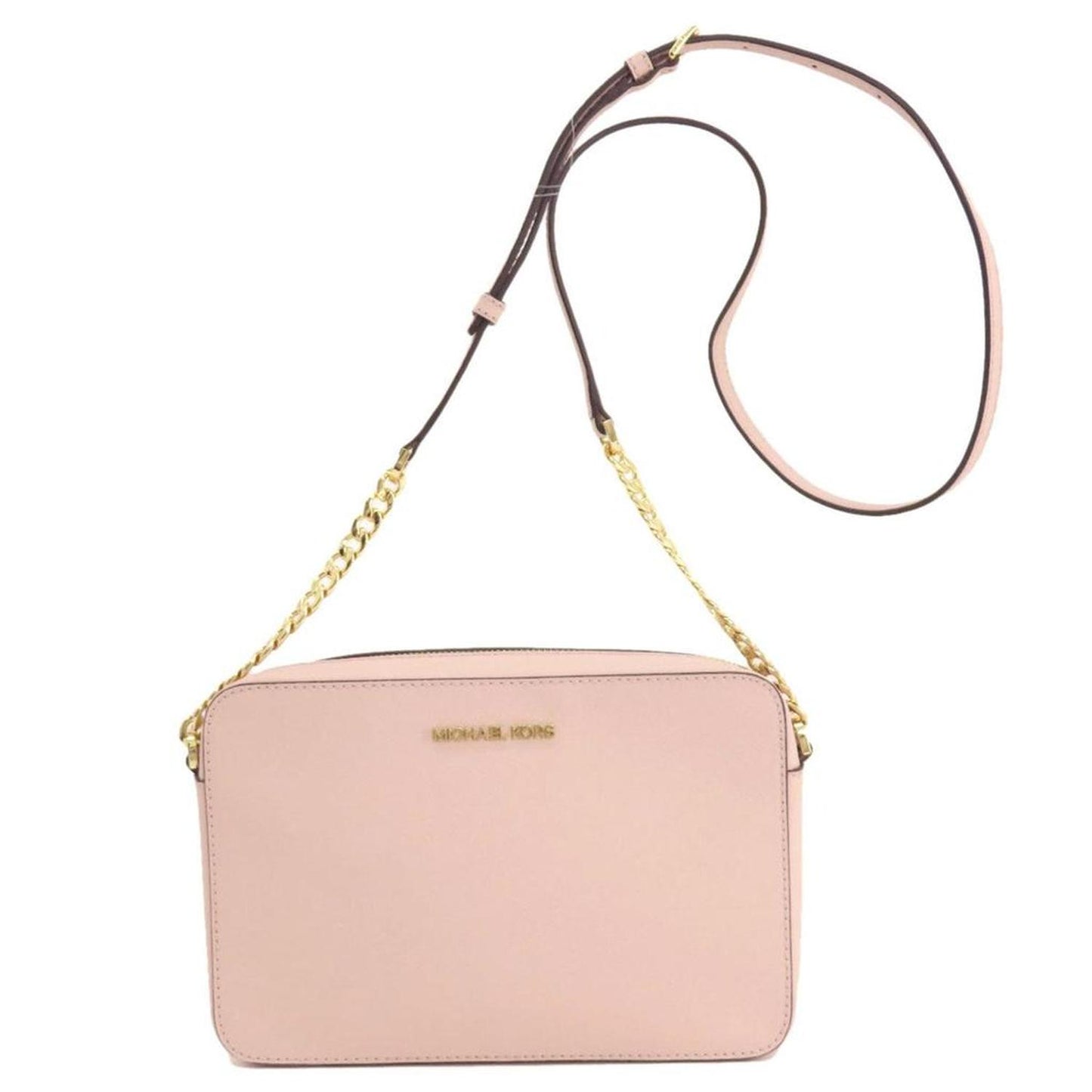 Michael Kors Jet Set Leather Shoulder Bag (Pre-Owned)